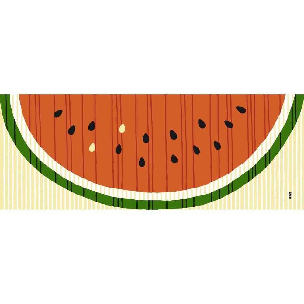 Hamamonyo Funny Tenugui hand Giant Watermelon (Japanese towel) -