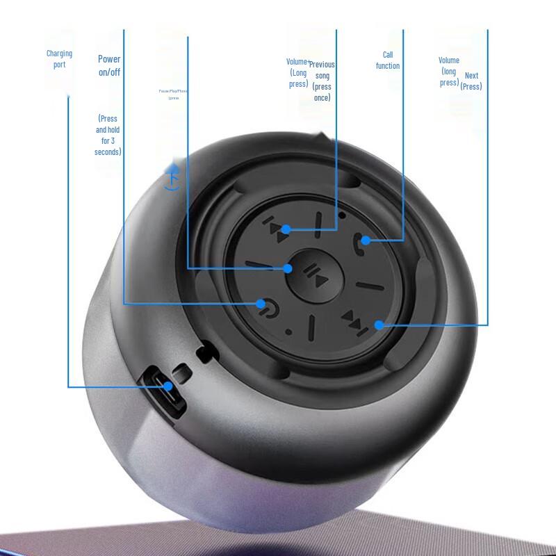 MINEJONI BT16 Portable AI Bluetooth Speaker CN plug (adapter included)