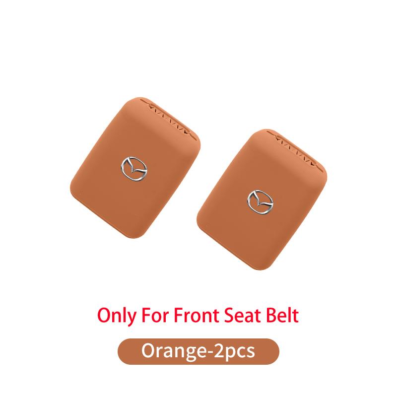 

Car Seatbelt Buckle Cover Silicone Anti-scratch Protector Safety Belt Buckle Guard For Mazda 6 3 CX5 5 323 CX7 Atenza MX30 CX30