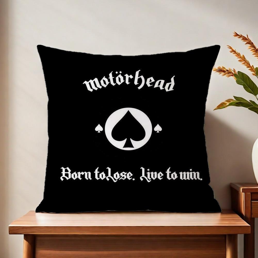 The Band M-Motorheads Comfortable soft Pillow Case for Sofa Living Room Home office Decor Protective Covers