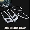 For Ford ESCAPE KUGA 2013- C-MAX Car Accessories Interior Door Armrest Handle Air Vent Steering Wheel Decorative Sticker