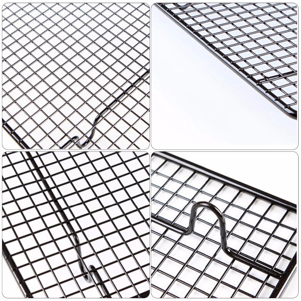 Kitchen baking tools Stainless Steel Cooling Roasting Rack Heavy Duty Thick-Wire Grid for cooking Jelly Roll Pan Oven