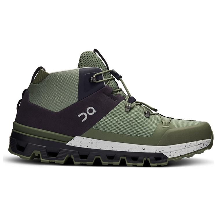 On Running Casual Comfortable Breathable N-Slip Mid-Top Outdoor Functial Shoes Men Shoes Black Gray 53.98065