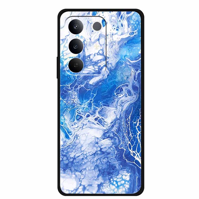 Case For Realme 15x 5G Global Version Marble Capa Soft Silicone Back Cover For Realme 15 X Cases Mica Painted TPU Phone Bumper