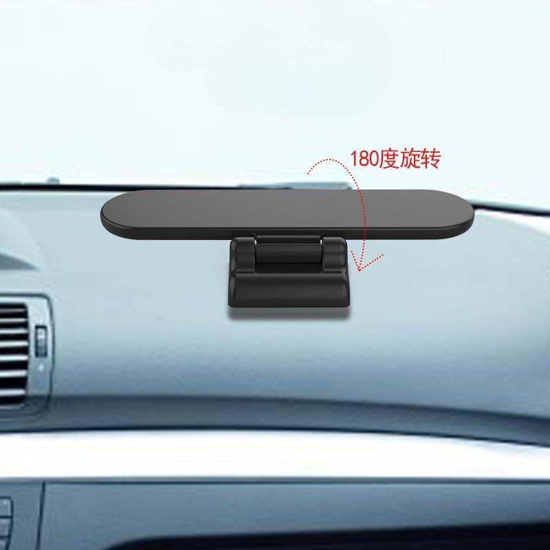 1Pc Creative Car Supplies Moving License Plate Folding Car Hidden Moving License Plate Folding Temporary Parking Number Plate