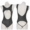 Dámské Micro Bikini Monokiny Plavky Vysoký střih Rozkrokové punčochové kalhoty Tanga Trikot Catsuit Teddy Body Body Spodní prádlo Noční klub Oblečení