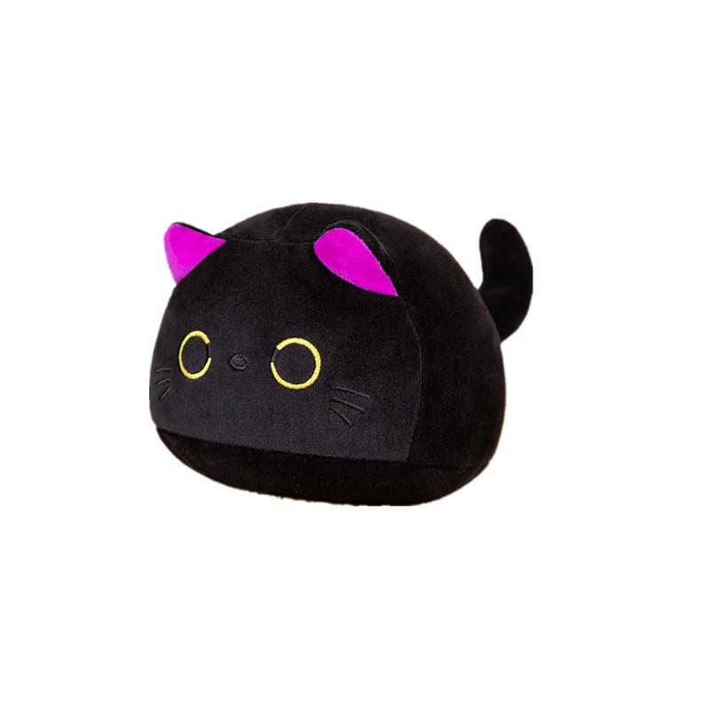 Cuddly Kitten Plushie Toy Soft Round Animal Balls Lovely Doll Stuffed Cat Pillows For Kids Birthday Gift For Baby Accompany