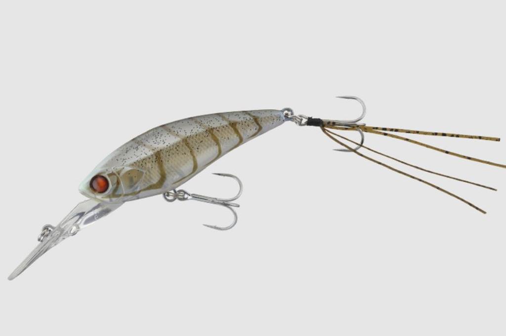 Jackall D-Bill Shad 55 SR Floating Lure Sight Bottom Shrimp Type II (3238)