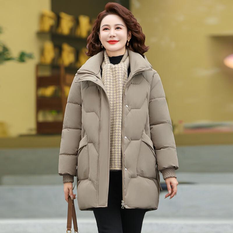 Hodo Women's Casual Mid-Length Winter Padded Jacket