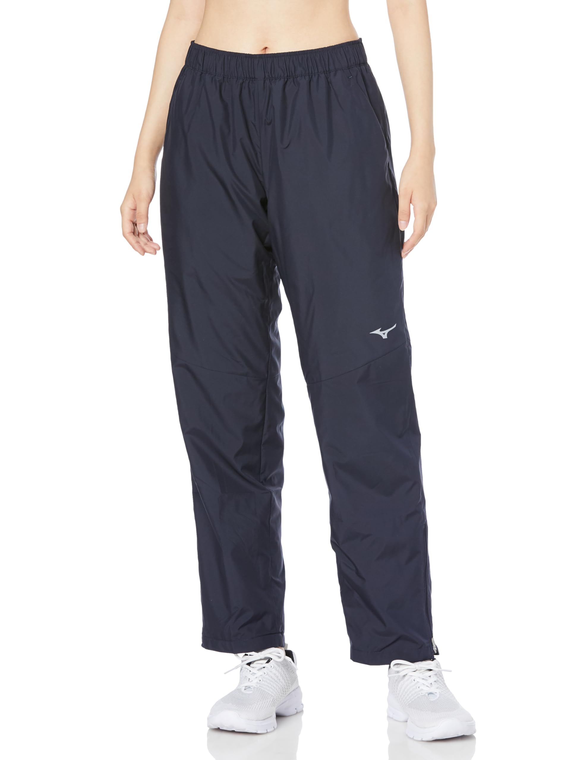 

Mizuno Breath Thermo Training Warmer and Deep Size 2XL Pants, Moisture-Wicking Heat-Generating, 32MFA831, Women s, Navy,