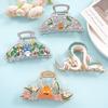 2025 Cute Creative Cartoon Hair Claw Boat Dragon Large Hair Claws Japanese Cat  Claw Clip Hair Accessories For Women