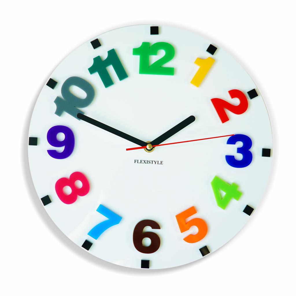 Children's wall clock Numbers