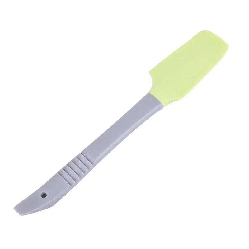1PC Silicone Spatula Butter Cake Cream Scraper Blade Batter Brush Baking Tools Small Silica Gel Scraper Kitchen Baking Gadgets