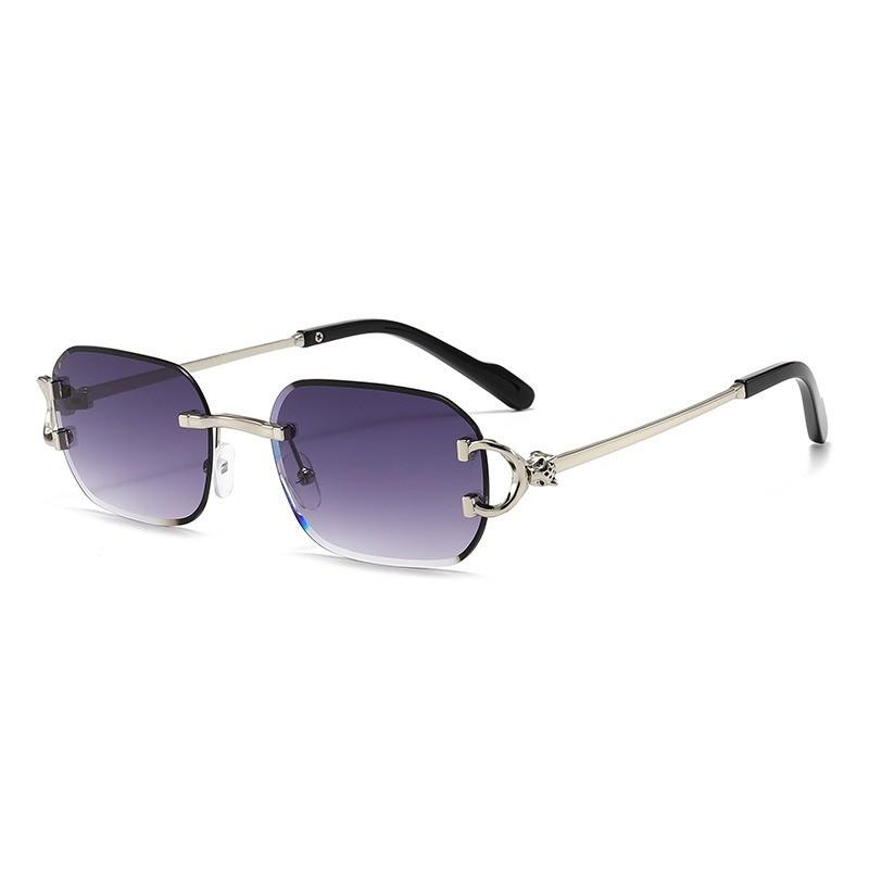 Square Unframed Sunglasses Men Summer 2026 With Uv400 Protection For Outdoor Sport And Fashion