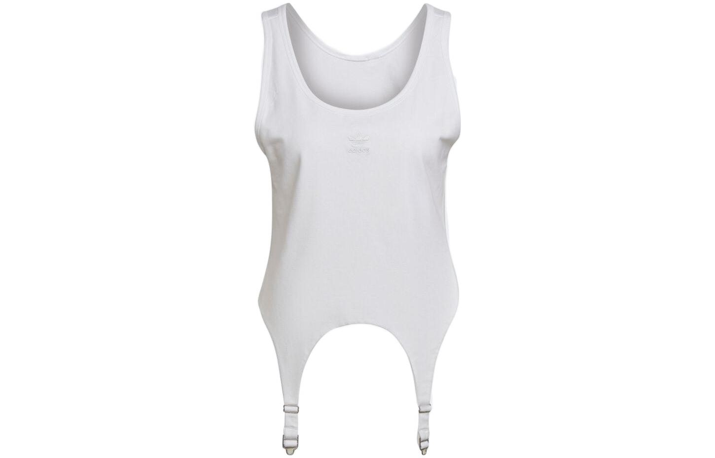 Adidas Originals Tank Tops Women s White Straight Fit HF2005 32