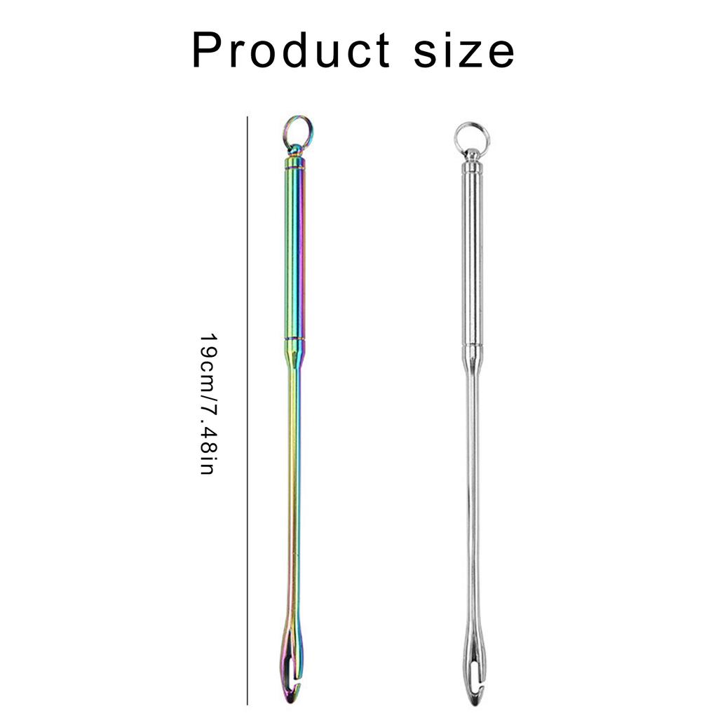 Portable Fishing Hook Remover Stainless Steel Fishing Hook Extractor Deep Throat Quick Uncoupling Tool Easy To Use