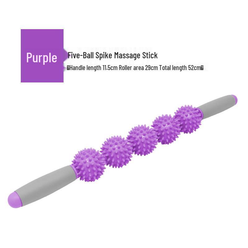 Spiky Ball Muscle Massage Roller: Fascia Release & Relaxation Stick