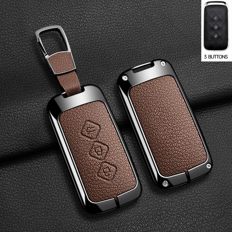 Zinc Alloy Remote Car Key Case for Wuling Hongguang S Baojun 510 730 360 560 RS-5 530 630 Chevrolet AveoTrax Groove Captiva 2024