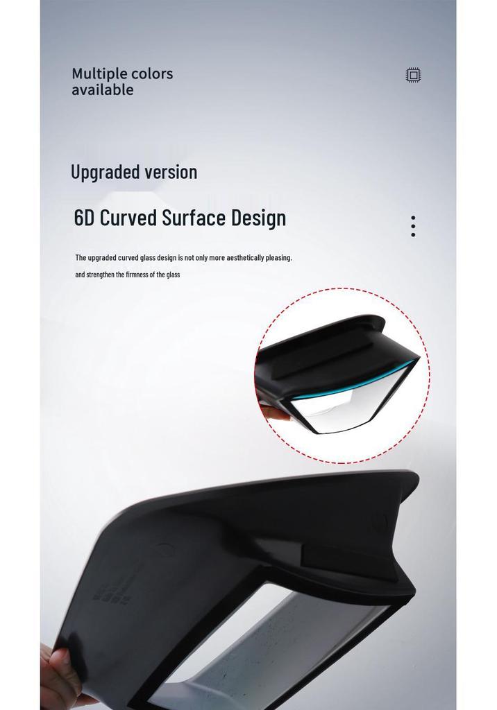 BMW X5L HUD Display Protective Cover: Curved 6D Design, Scratch-proof, Anti-reflective Interior Accessory.