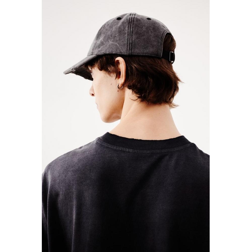 H M T sHirT Oversized fiT Black oMbre