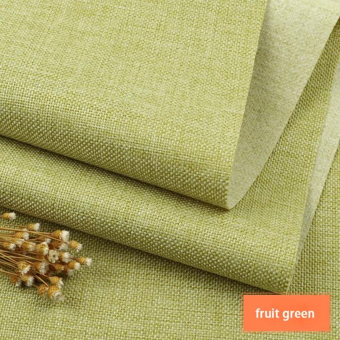 50cmX150cm Cotton Linen Thickened Solid Color Fabric Dustproof Canvas Cloth Sofa Background Cloth Linen Fabric