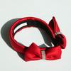 LOVUEE Scarlet Satin Double Bow Headband