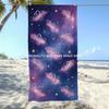 Constellation Starry Beach Towel Patterned Sunscreen And Windproof Suitable For Swimming Pool Camping Travel