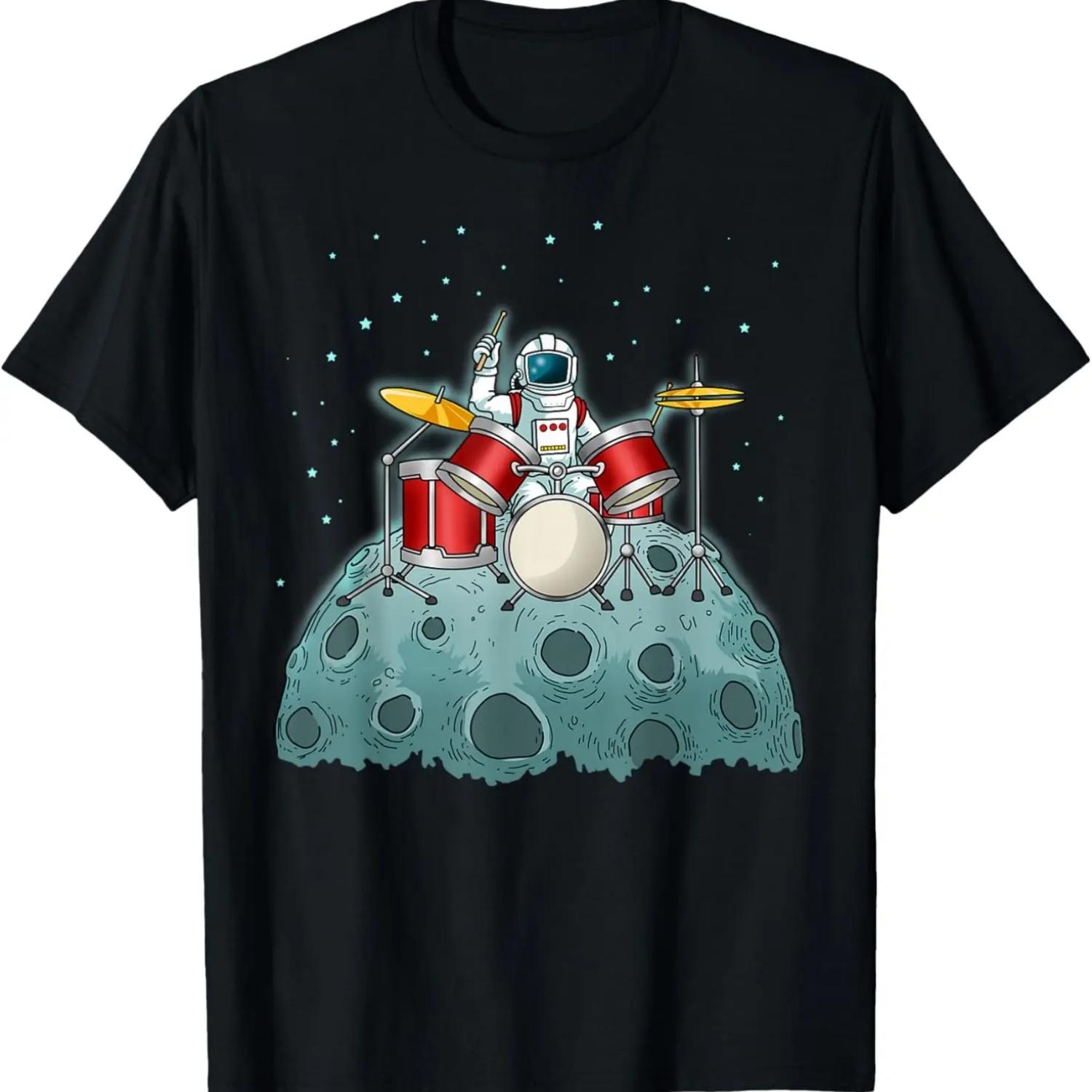Drummer Drum Set 80S 90S Retro Vintage T-Shirt S