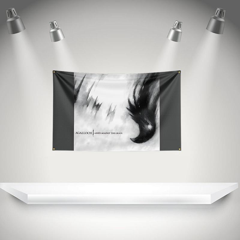 Aagallochs Flag Rock Music Band Banner Hd Printing Tapestry Exhibition Music Band Fans Garage Decor
