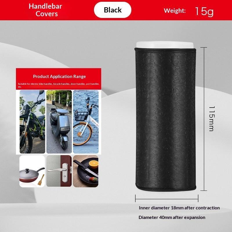 2pcs Universal Motorcycle Handlebar Brake Cover Non-slip Silicone Moto Modification Riding Equipment Protective Handlebar Covers