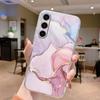 For Samsung Galaxy S24 Case S24 Plus S 24 Ultra Phone Cover Marble Clear Coque Soft TPU Fundas For Samsung S25 FE S25+ Shell