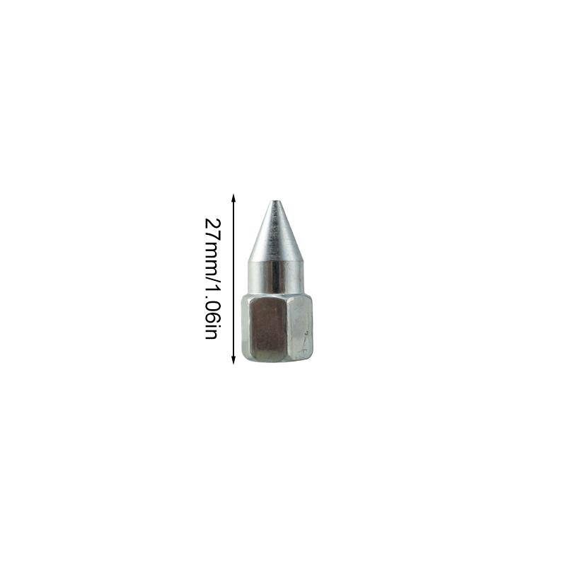 1Pc Grease Tip Nozzle Fitting Nipple 27/40mm Grease Gun Universal Grease Gun Accessories DIY Alloy Lubrication Accessories
