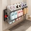 Wall Mounted Shoe Organizer No Drill Door Shoe Rack New Magnetic Shoe Rack  Entryway