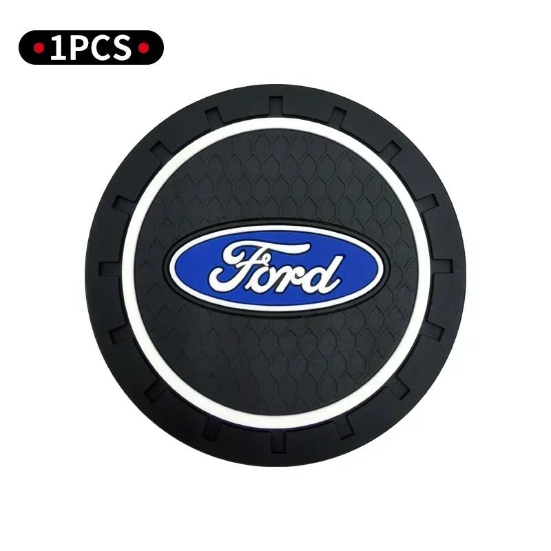 

Car Sticker 2026 2025 Hot For Ford New Car Coaster Water Cup Bottle Holder Anti-slip Pad Mat Silica Gel For Ford B-Max cmax smax