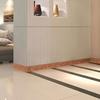 1PC 2.3m/Roll 3D Wall Trim Line Skirting Border Self Adhesive Baseboard Wallpaper Wall Sticker For Room Home Decoration