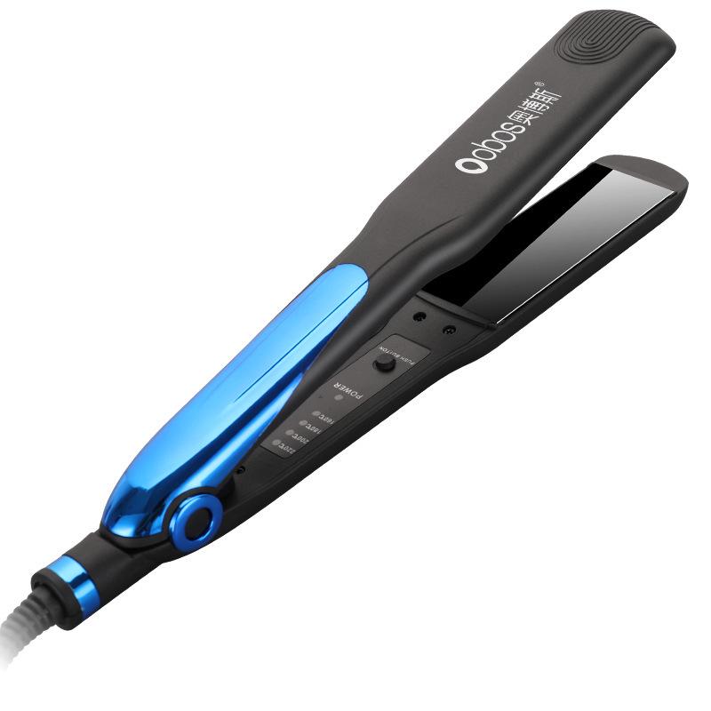 Dual-Function Straightener and Curler with Temperature Control