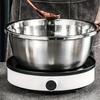 3Pc Stainless Steel Kitchen Bowl Set with Integrated Grater, Multi Function Strainer and Mixing Bowl for Fruit, Vegetable and Cheese Prep