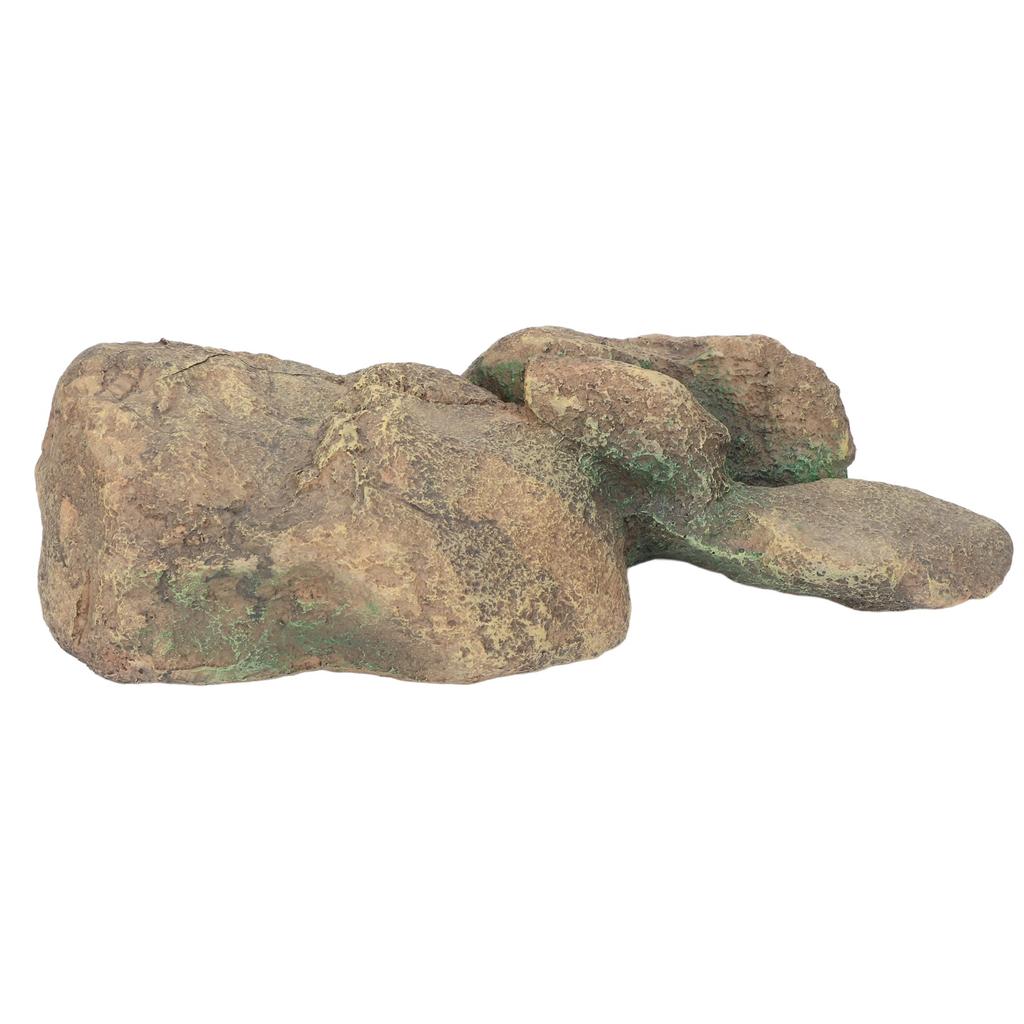 Aquarium Landscape Stone Ornament Simulation Resin Fish Tank Rock Decoration for Fish Playing