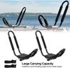 Kayak Roof Rack J Shaped Bar Rust Proof Metal Canoe Carrier Car Top Mount for Surfboard Sailboat