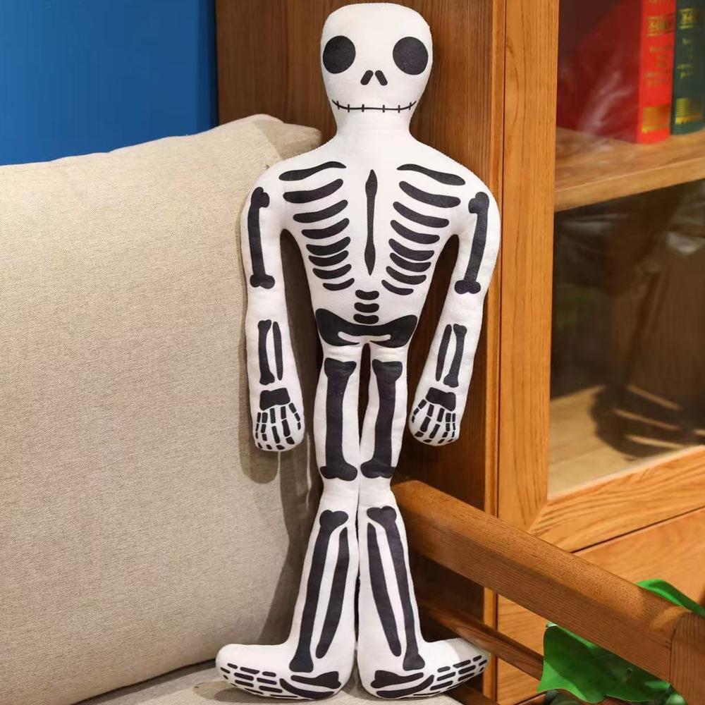 Halloween Joint Mobility Skeletons Plush Toy Skeletons Doll Joint Mobility Skeletons Plushie Halloween Monster Plush Toy