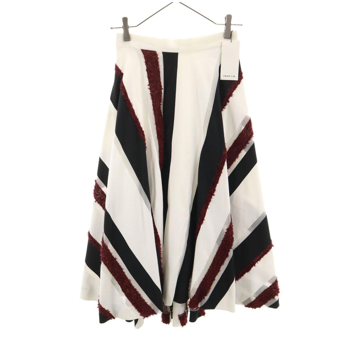 

FRAY I.D Mimole length flare skirt 1 White system Women Used