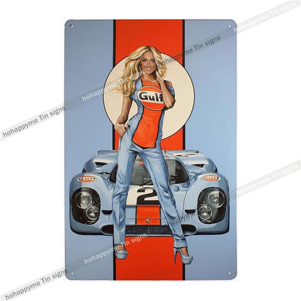 Oil Metal Sign Car Tyres Poster Decorative Garage Bar Club Cafe Man Cave Vintage Wall Art Tin Painting Plaque Home Decor 20x30cm