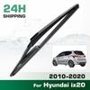 Rear Windshield Wipers Blades,Premium All-Season Wiper Blades Replacement For Hyundai Ix20 2010-2020,Natural Rubber Bayonet,Easy To Install 12″