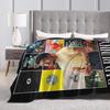 BAD BUNNY TOUR 2025 Blankets Coral Fleece Plush Winter Multi-function Lightweight Thin Throw Blankets for Bed Outdoor Bedspread