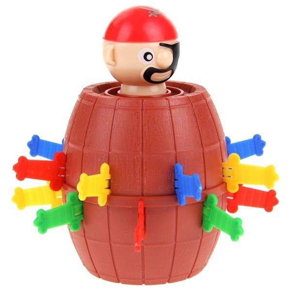 Crazy Pirate in a Pop Up Barrel Arcade Game