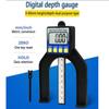 Small New 0-80mm Depth Gauge Digital Display Woodworking Table Saw Height Gauge Height Depth Gauge Digital Display Vernier Calip