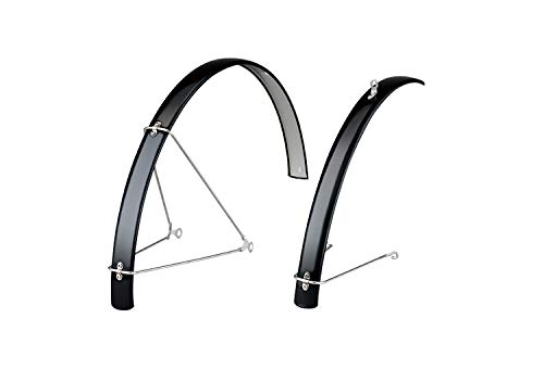 Bridgestone Real Stream Mudguard Set, Black, RS26DXW P6001, F129109BL