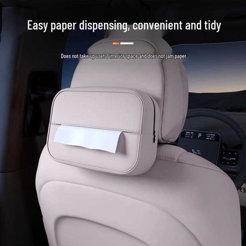 Nio Firefly Car Tissue Box: Original Color Hanging or Armrest Paper Holder