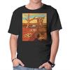 Unisex Crew Neck T-Shirt The Persistence Of Cookies Graphic Short Sleeve Casual Tee