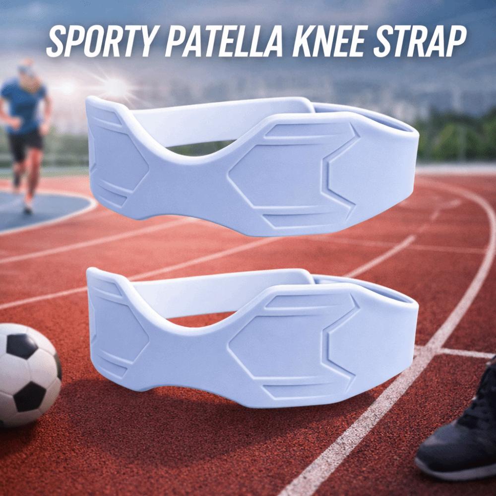 Non-Slip Design Knee Pads Patella Strap Silicone Sport Knee Wrap Knee Patella Support  Basketball